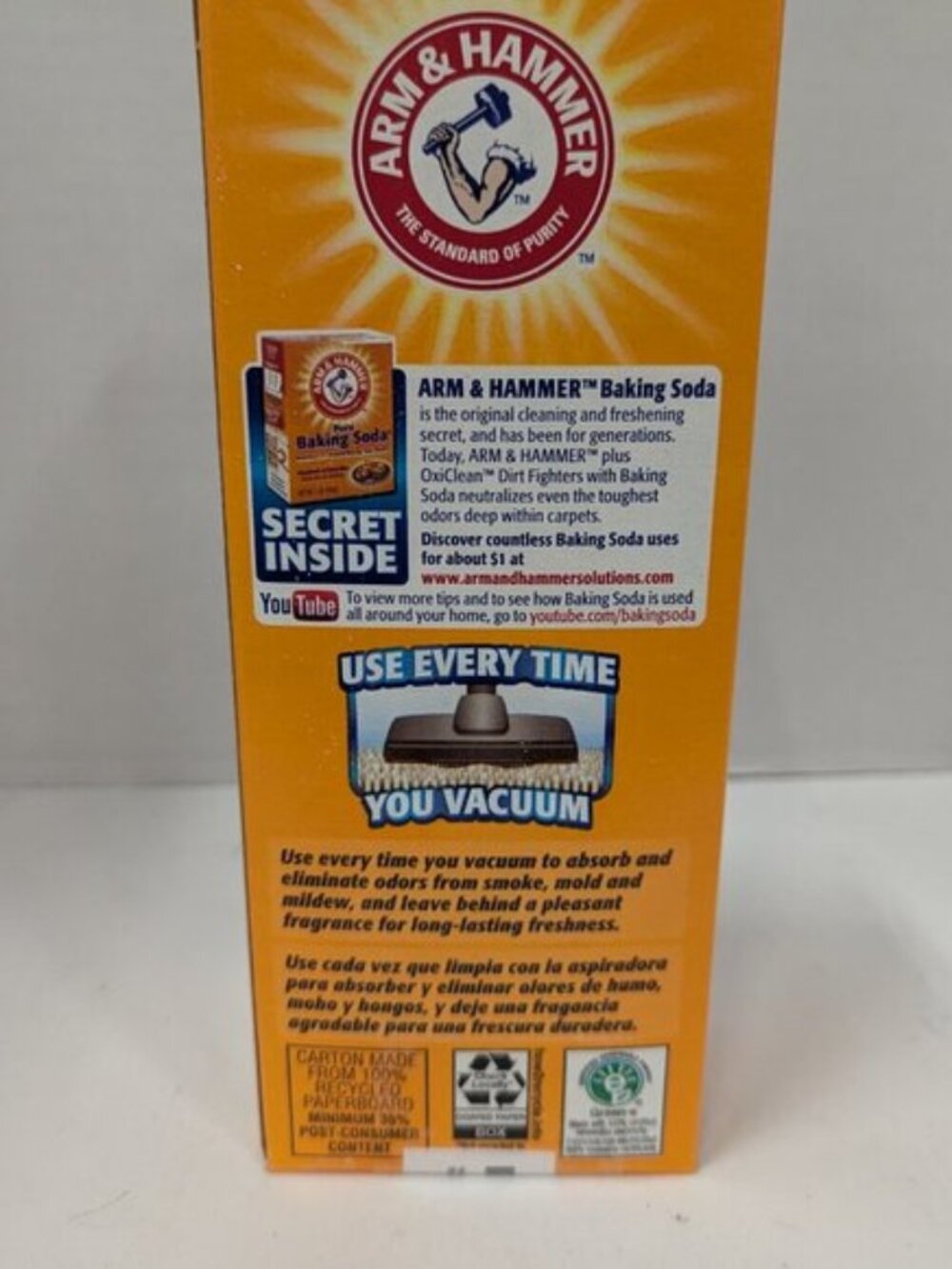 Arm & Hammer Carpet Odor Eliminator – Island Mist, 30oz, Fresh Scent - Picture 3 of 3